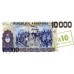 1985 - Argentina  P322c billete de 10 Australes / 10.000 Pesos
