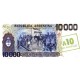 1985 - Argentina P322c 10 Australes / 10,000 Pesos banknote 1985 - Argentina P322c 10 Australes / 10,000 Pesos banknote