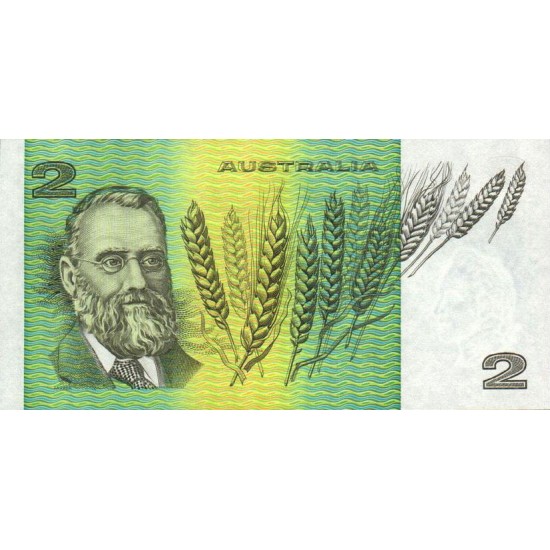 1985 - Australia P43e 2 Dollars banknote 1985 - Australia P43e 2 Dollars banknote