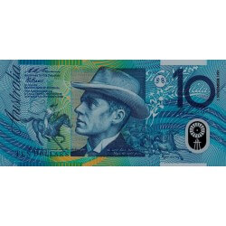 1993 - Australia P52a billete de 10 Dólares