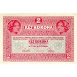 1919 - Austria P50 2 Kronen banknote