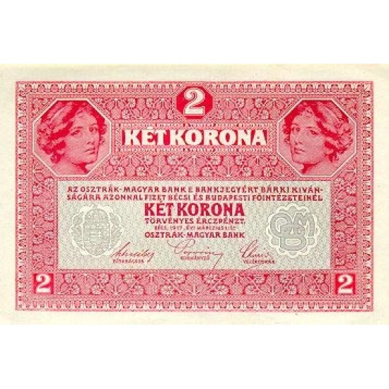 1919 - Austria P50 2 Kronen banknote 1919 - Austria P50 2 Kronen banknote