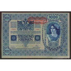 1902 - Austria PIC 60 1000 Krone Banknote