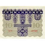 1922 - Austria P75 10 Kronen banknote