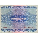 1922 - Austria P77 100 Kronen banknote