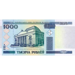 2000 - Belarus P28a 1,000 Rublei Banknote