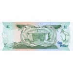 1987 - Belize P46c  1 Dollar banknote