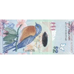 2009 - Bermuda P57 2 Dollars  banknote