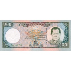 2000 - Bhutan pic 25 billete de 100 Ngultrum 