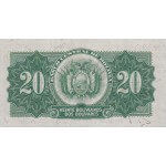 1928 - Bolivia P122 20 Bolivianos  banknote