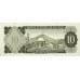 1962 - Bolivia P154a billete de 10 pesos bolivianos