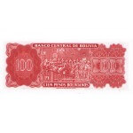 1983 - Bolivia P164a 100 Pesos Bolivianos  banknote