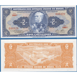 1954/8 - Brazil P151b 2 Cruzeiros banknote