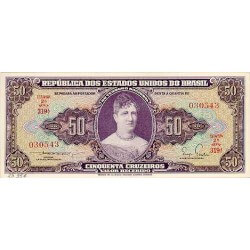 1962 - Brazil P178 20 Cruceiros banknote