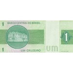 1980 - Brazil P191Ac 1 Cruceiro  banknote