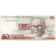 1990 - Brazil P223 50 cruceiros on 50 cruzados novos banknote 1990 - Brazil P223 50 cruceiros on 50 cruzados novos banknote