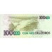 1993 - Brazil P235b 100,000 Cruzeiros banknote