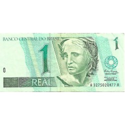 1994 - Brasil P243b billete de 1 Real MBC