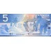 2002 - Canadá P101a Billete de 5 dólares