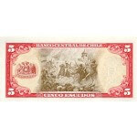 1964 - Chile P138 5 Escudos banknote