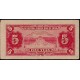 1940 - China Pic J.10e 5 Yuan banknote 1940 - China Pic J.10e 5 Yuan banknote
