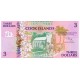 1992 - Cook Islands P7 3 Dollars banknote 1992 - Cook Islands P7 3 Dollars banknote