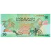 1992 - Cook Islands P8 10 Dollars  banknote