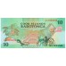 1992 - Cook Islands P8 10 Dollars  banknote