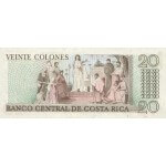 1978 - Costa Rica P238c 20 Colones banknote