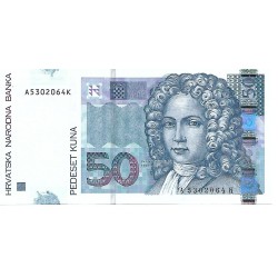 2002 - Croatia 50 Kuna banknote PIC 40a UNC 2002 - Croatia 50 Kuna banknote PIC 40a UNC