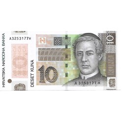 2004 - Croatia Pic 43 10 Kuna banknote 2004 - Croatia Pic 43 10 Kuna banknote
