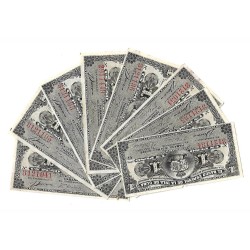 1896 - Cuba P47 Billete de 1 Peso (MBC)