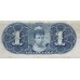 1896 - Cuba P47 1 Peso banknote