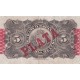 1896 - Cuba Pic 48b 5 Pesos (VF) banknote 1896 - Cuba Pic 48b 5 Pesos (VF) banknote