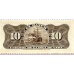 1897 - Cuba P52  10 Centavos banknote