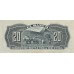 1897 - Cuba P53 20 Centavos banknote