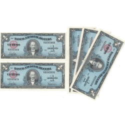 1960 - Cuba P77b 1 Peso (XF) banknote