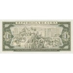 1965 - Cuba P94c 1 Peso  banknote