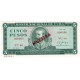 1986 - Cuba P103c cs 5 Pesos (Muestra) banknote 1986 - Cuba P103c cs 5 Pesos (Muestra) banknote