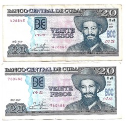2019 - Cuba P122 billete de 20 Pesos MBC