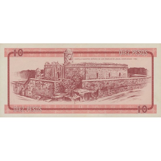 1985 - Cuba P-FX4 10 Pesos banknote 1985 - Cuba P-FX4 10 Pesos banknote