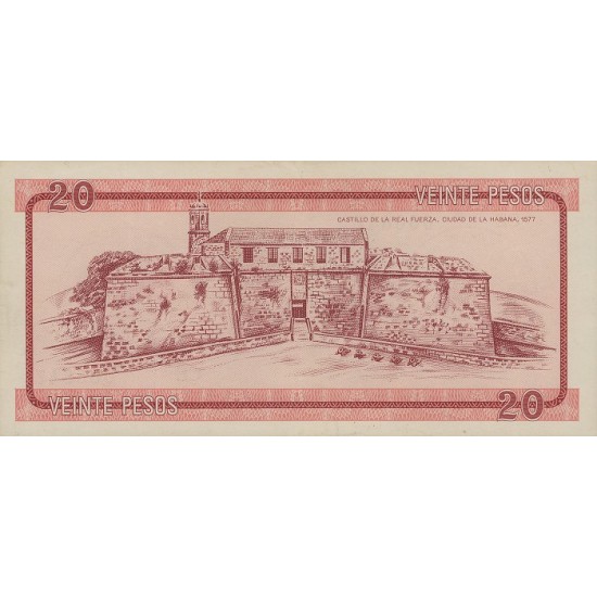 1985 - Cuba P-FX5 20 Pesos banknote 1985 - Cuba P-FX5 20 Pesos banknote