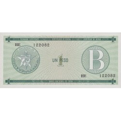 1985 - Cuba P-FX6 billete de 1 Peso B