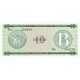 1985 - Cuba P-FX8 10 Pesos banknote 1985 - Cuba P-FX8 10 Pesos banknote