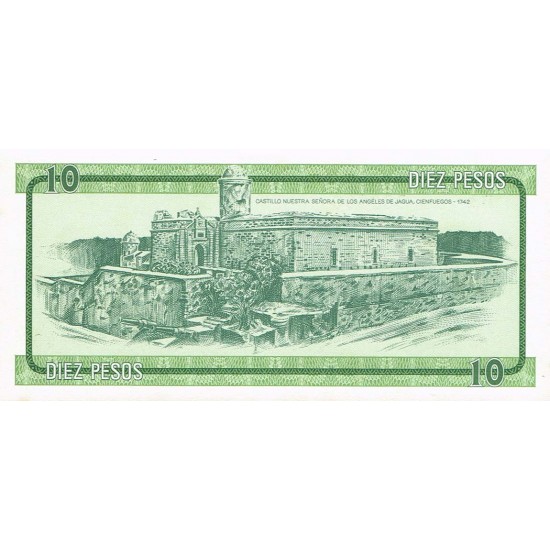 1985 - Cuba P-FX8 10 Pesos banknote 1985 - Cuba P-FX8 10 Pesos banknote