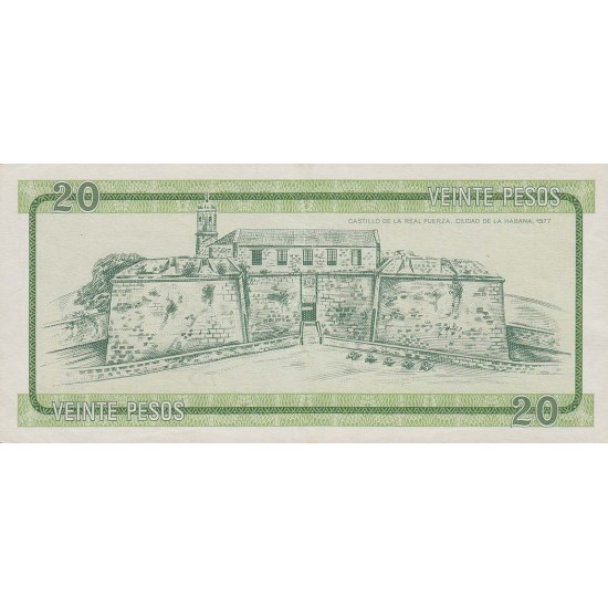 1985 - Cuba P-FX9 20 Pesos banknote 1985 - Cuba P-FX9 20 Pesos banknote