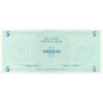 1985 - Cuba P-FX13 5 Pesos banknote
