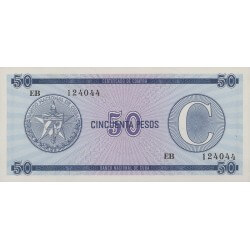 1985 - Cuba P-FX24 C billete de 50 Pesos