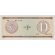 1985 - Cuba P-FX-27 1 Peso banknote 1985 - Cuba P-FX-27 1 Peso banknote