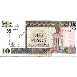 2006 - Cuba P-FX49 10 Pesos banknote VF
